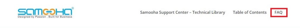 Samooha UM homepage - FAQ